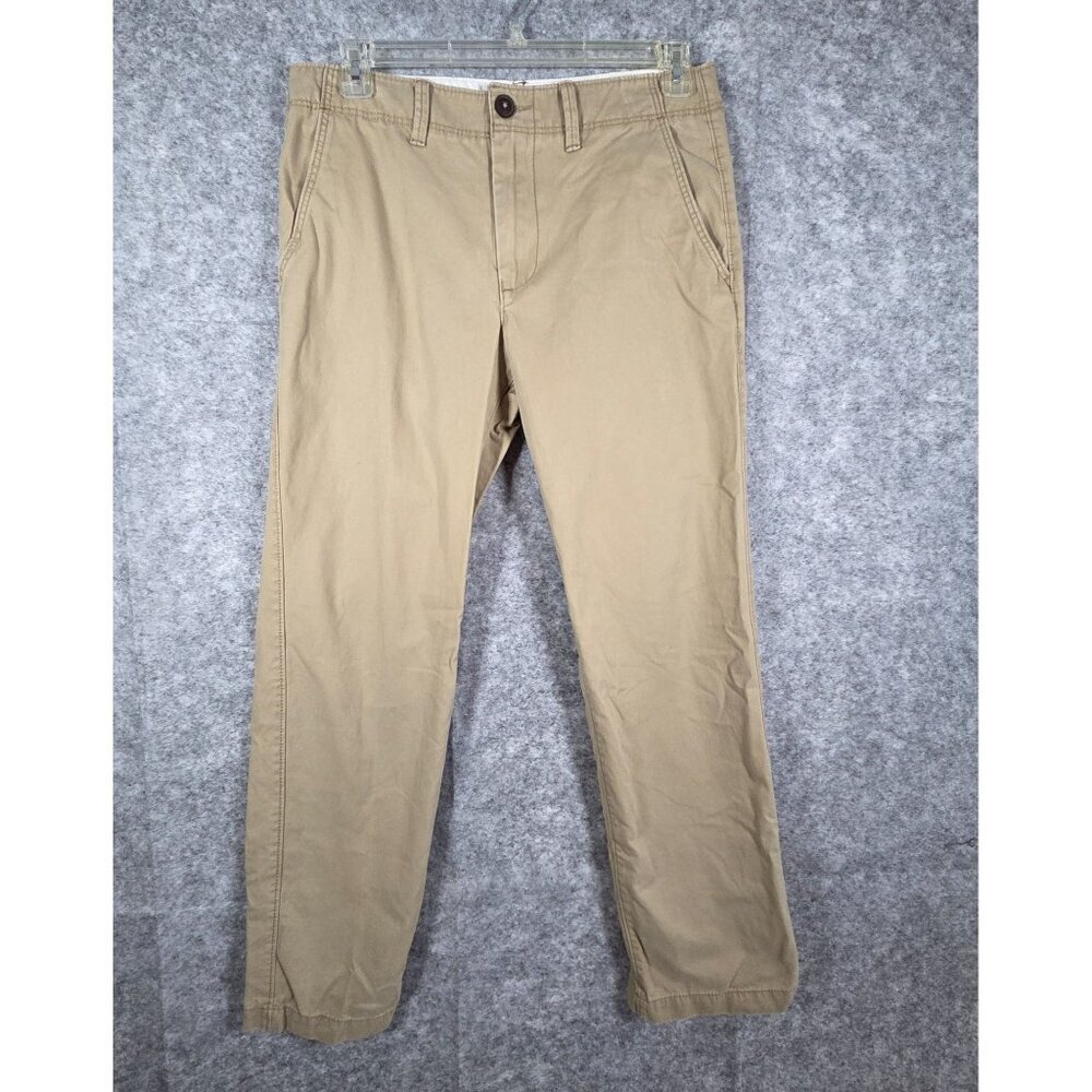 American Eagle men's Straight Leg Casual Pants Tan Size 31/32